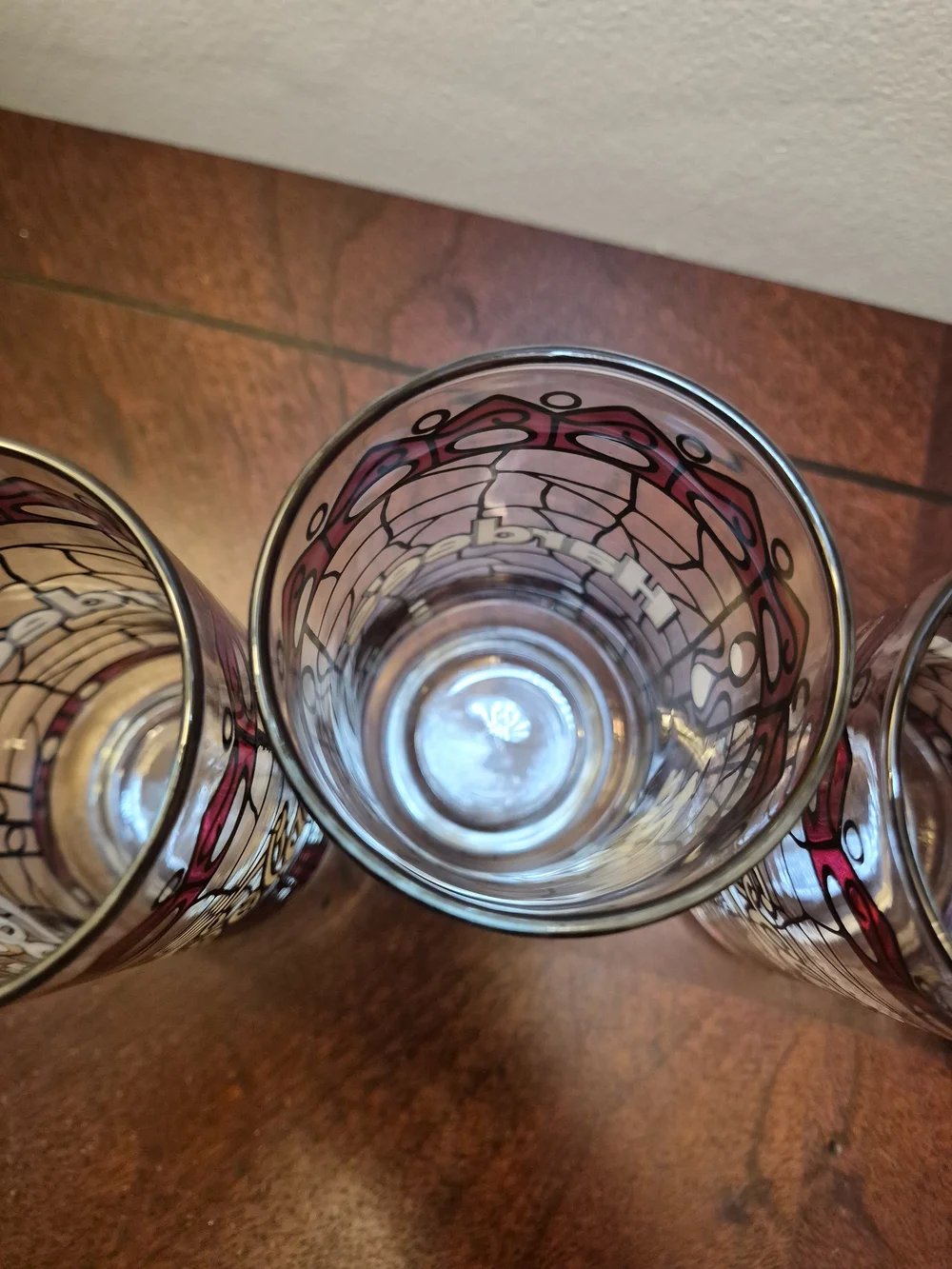 Vintage 80's Coca-Cola And Hardee's - Set of 4 Glasses
